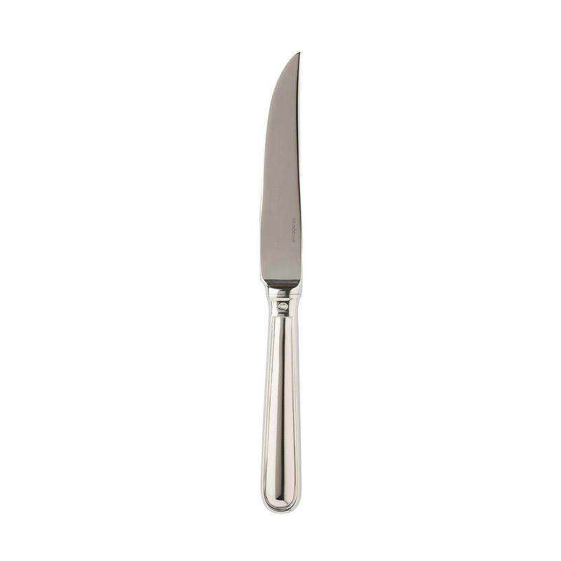 Contour Silverplate Steak Knife, Hollow Handle, 8.87in.
