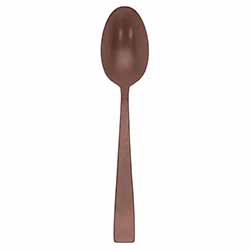 A photo of Flat Copper Vintage Serving Spoon