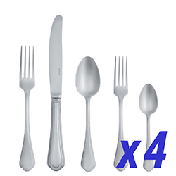 Filet Toiras Antico 20pc Service for 4