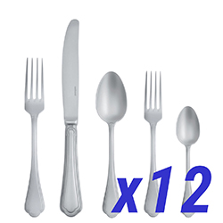 A photo of Filet Toiras Antico 60pc Service for 12