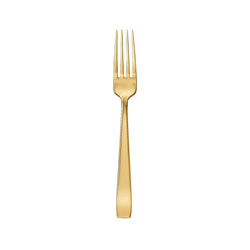 Flat Gold Table Fork