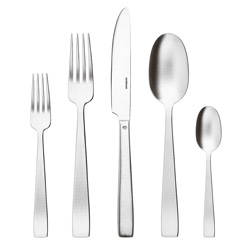 A photo of Flat Diamond 5pc Place Setting