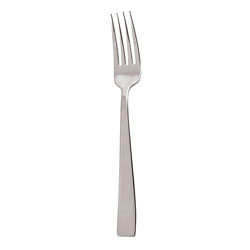 Flat Silverplate Serving Fork