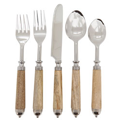 A photo of Bernardini Stainless 5pc Place Setting