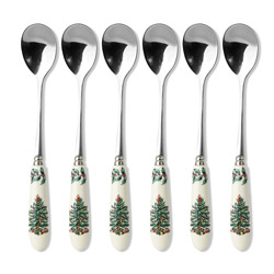 A photo of Chrismtas Tree Tea Spoons, Set of 6