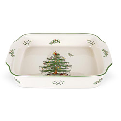 A photo of Rectangular Handled Dish, 15  x 11 
