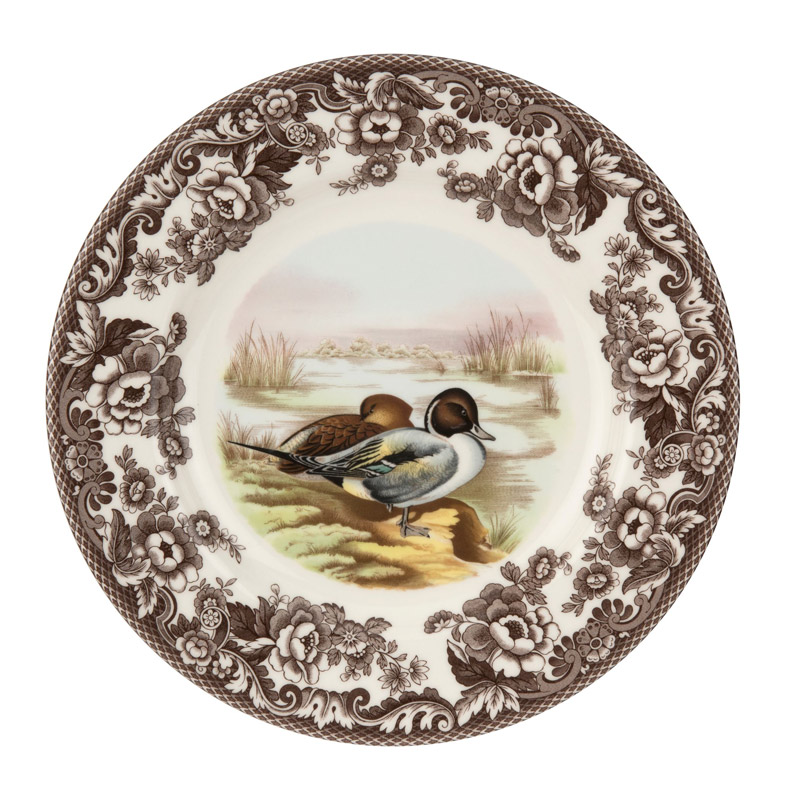 Woodland Dinner Plate, Pintail