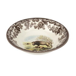 Woodland Ascot Cereal Bowl, Bison