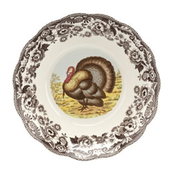 Woodland Turkey Daisy Bowl