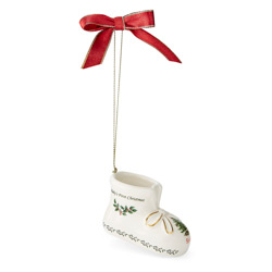 A photo of 2025 Christmas Tree Baby's First Christmas, Bootie