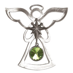 A photo of Birthstone Angel, August/Peridot