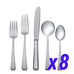 Craftsman 46pc Set, Place Size, Cream