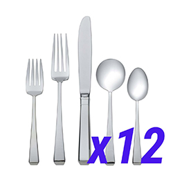 66pc Set, Dinner Size, Cream