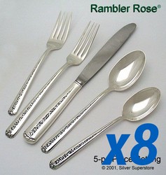A photo of 46pc Set, Dinner Size, Cream Soup