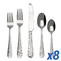 A photo of Santa 40 Piece Service for 8