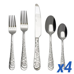 Santa 20 Piece Service for 4