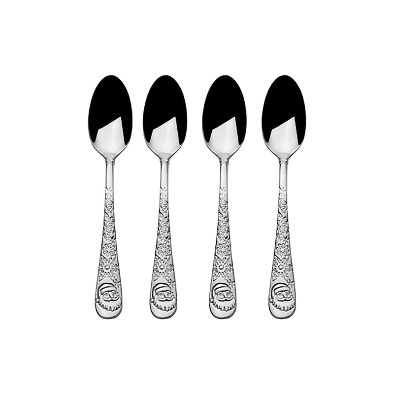 Santa Coffee Spoon Set of 4