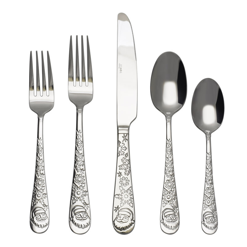 Santa 5 Piece Place Setting