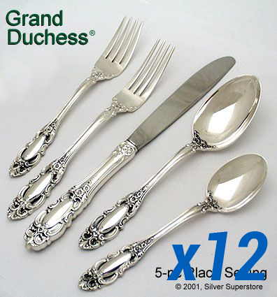 46pc Service for 8, Dinner