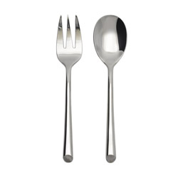 A photo of Towle Wave  2pc Serving Set