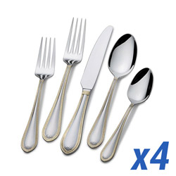 Sinclair Gold 20pc Service for 4