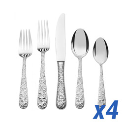 A photo of Contessina 20pc Service for 4