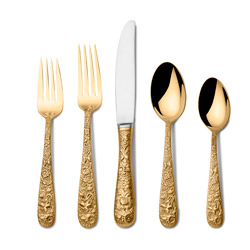 A photo of Goldplate Contessina 5pc Place Setting