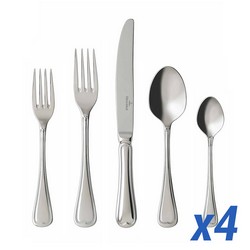 French Garden 20pc Service for 4, European Size