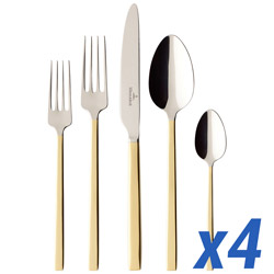 A photo of La Classica Gold 20pc Service for 4