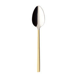 A photo of La Classica Gold Oval Soup Spoon