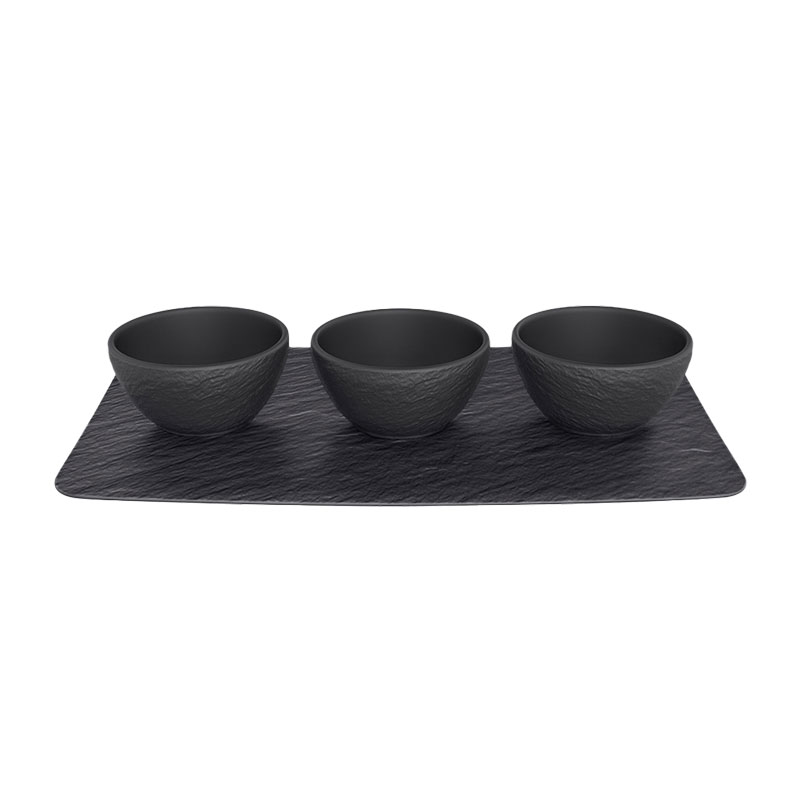 Manufacture Rock 4 Piece Dip Set