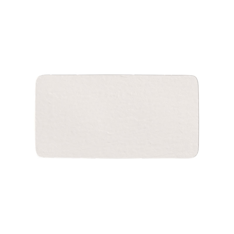 Manufacture Rock Blanc Large Rectangular Serving Plate