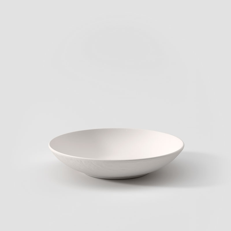 Manufacture Rock Blanc Individual Pasta Bowl