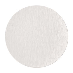 Manufacture Rock Blanc Pizza/Buffet Plate
