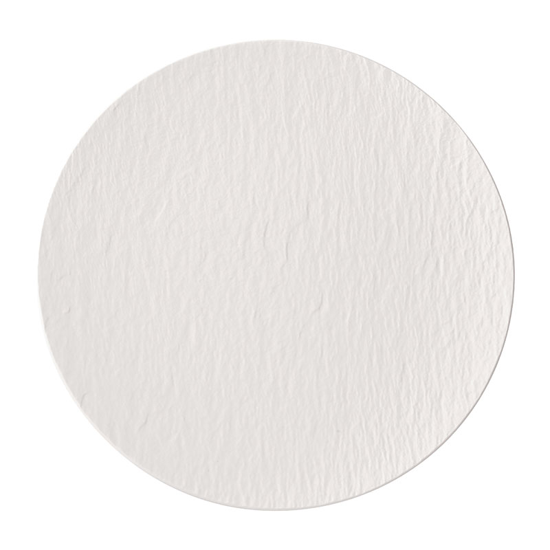 Manufacture Rock Blanc Pizza/Buffet Plate