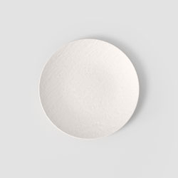 Manufacture Rock Blanc Luncheon Plate, Coupe