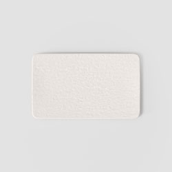 Manufacture Rock Blanc Small Rectangular Serving Plate