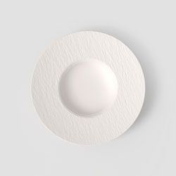 A photo of Manufacture Rock Blanc Pasta Bowl
