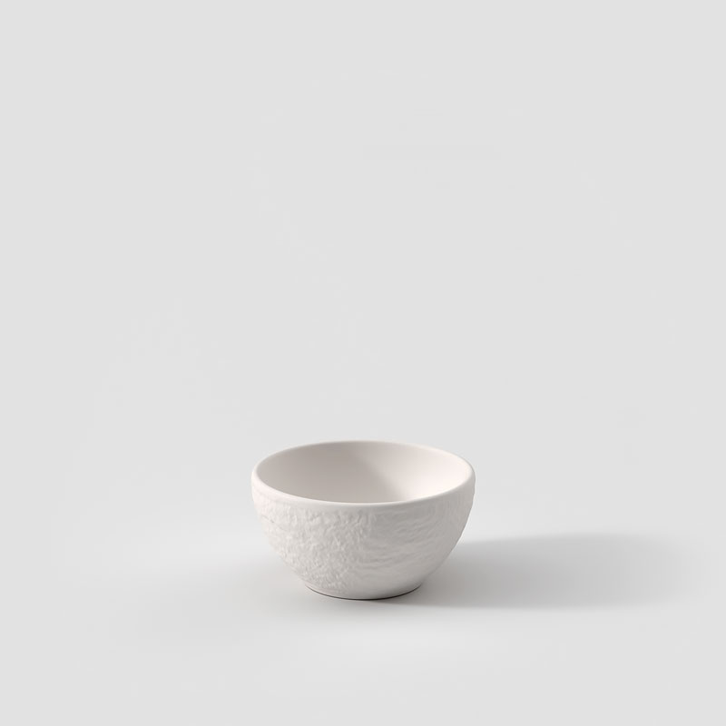 Manufacture Rock Blanc Dipping Bowl