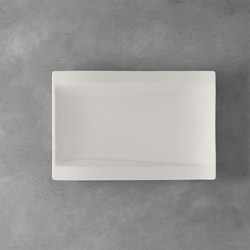 New Wave Dinner Plate Lg, Rectangular
