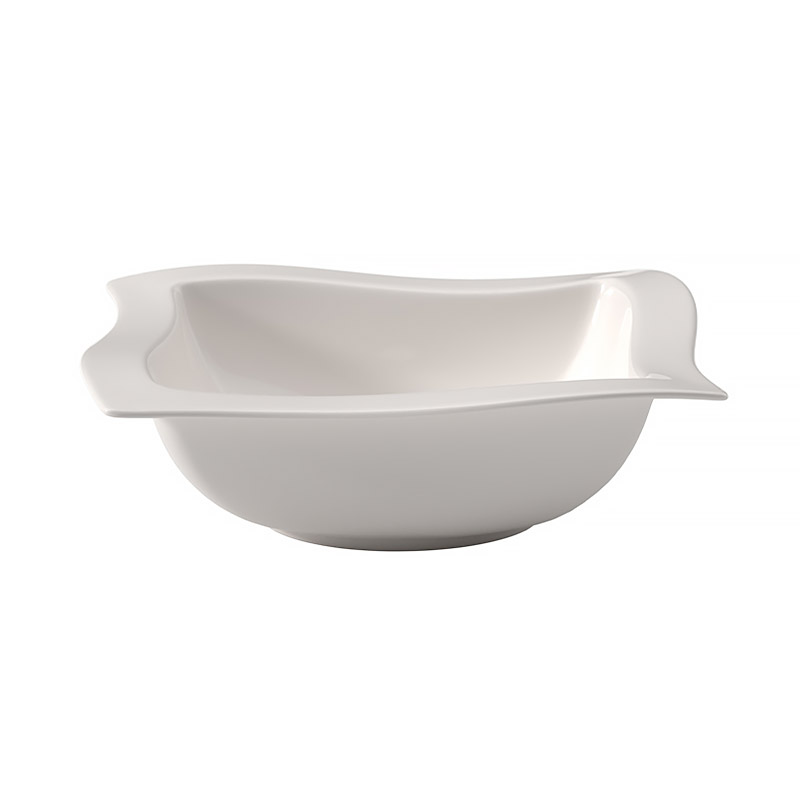 New Wave Square Salad Serve Bowl, Medium