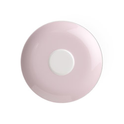 Rose Garden Breakfast Saucer, Pink