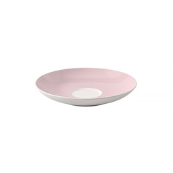 A photo of Rose Garden Coffee Saucer, Pink