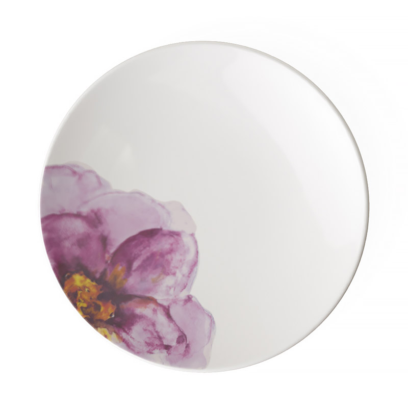 Rose Garden Salad Plate, Coupe