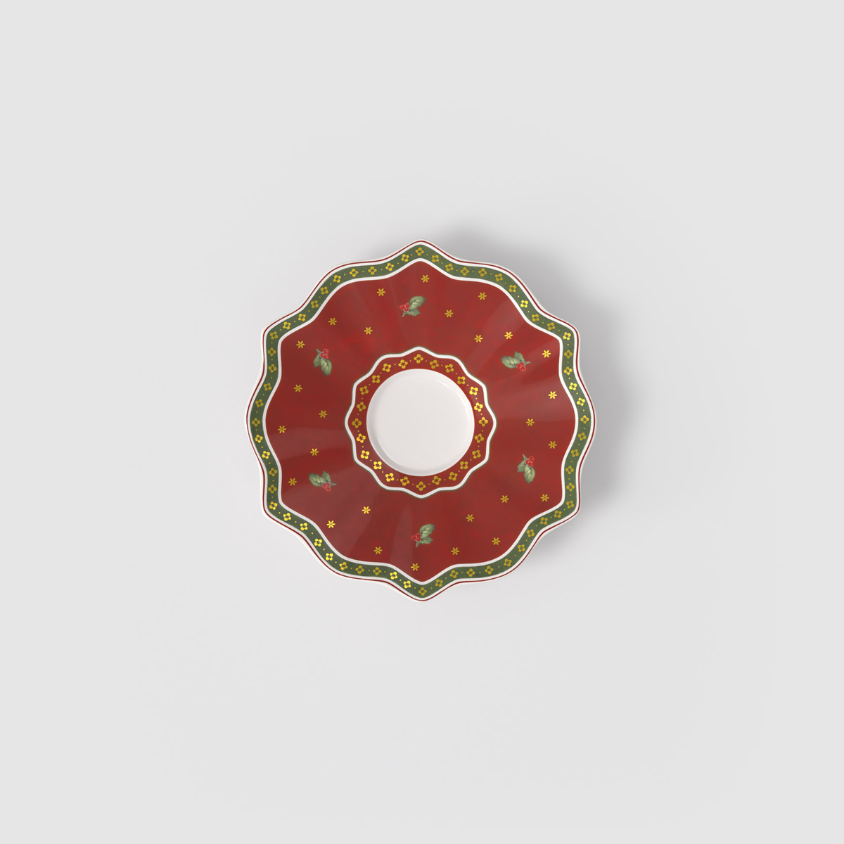 Toys Delight Red Coffee Cup Saucer