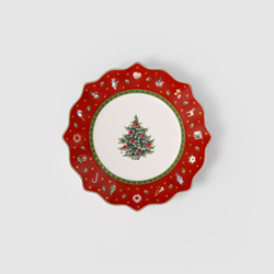 Toys Delight Salad Plate, Red