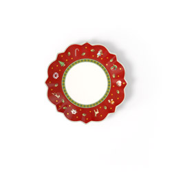 Toys Delight Bread & Butter Plate, Red