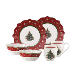 Toys Delight, Breakfast for 2, 6 Piece Set, Red
