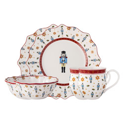 Toys Delight, Breakfast Set for 2, Nutcracker