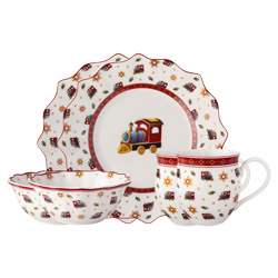 Toys Delight, Breakfast Set for 2, Locomotive